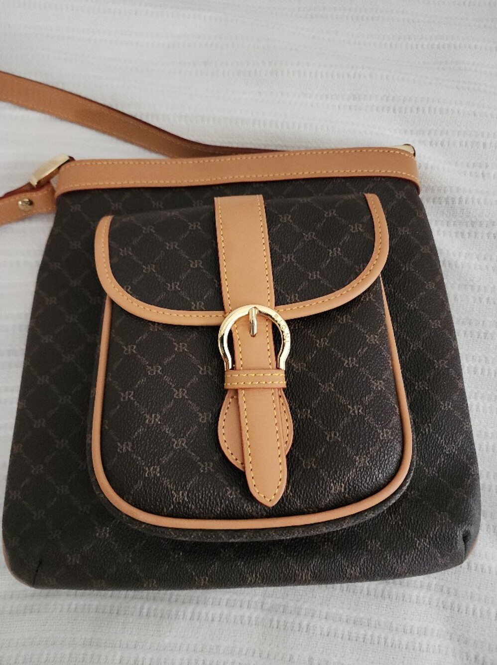 NWOT RIONI Moda Italia Leather Crossbody Bag